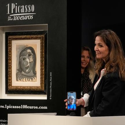 Picasso won in charity raffle