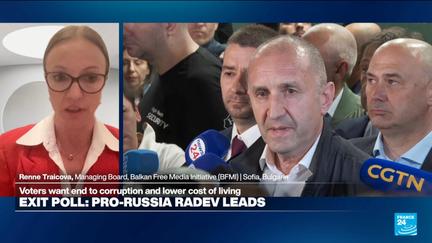 Radev Leads Bulgarian Exit Polls