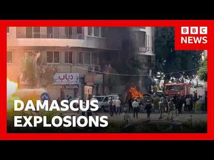 Damascus Bombs Explode Near Macron’s Hotel