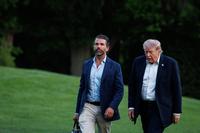 Trump skips son's wedding