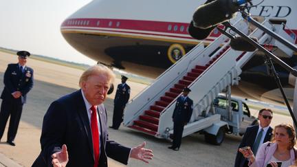 Trump Flies on Qatar-Gifted Air Force One