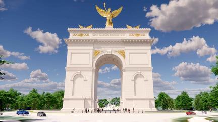 Trump's arch design approved