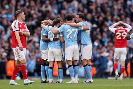 Man City top Premier League