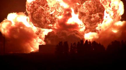Blue Origin Rocket Explodes