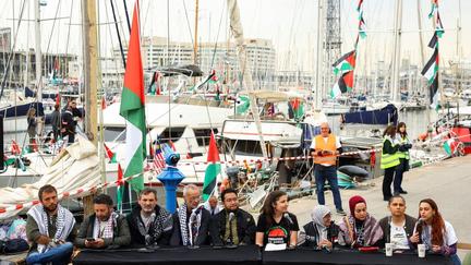 Gaza aid flotilla departs