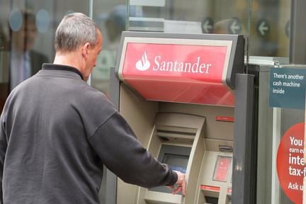 Santander UK profit slides