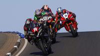 Storm Stacey wins NW200 double