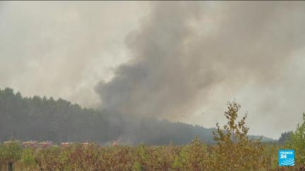 Record Wildfires Sweep France and Spain