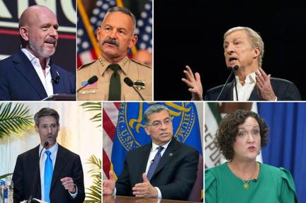 California governor candidates face off