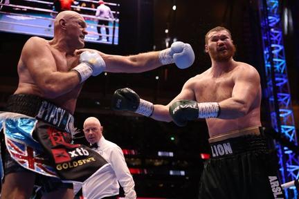 Tyson Fury challenges Anthony Joshua