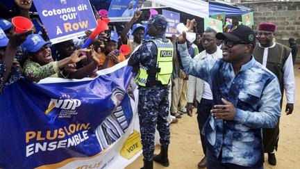Benin presidential election under way