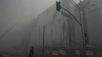 Massive LA Warehouse Fire Burns for Sixth Day