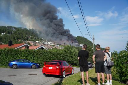 Norway Wildfire Destroys 100 Homes