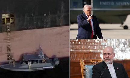 Iran seizes ships in Hormuz