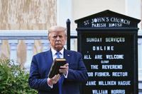 Trump Participates in Bible-Reading Event