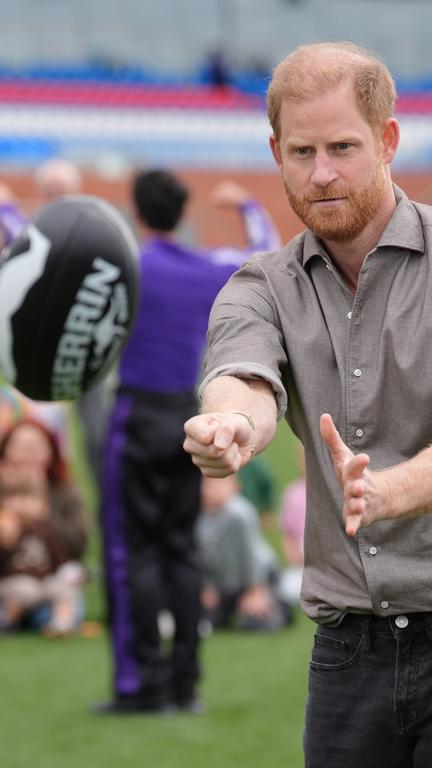 Prince Harry and Meghan in Australia