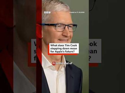 Tim Cook exits Apple