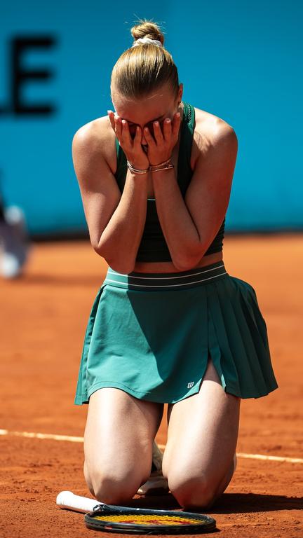Potapova makes Madrid history