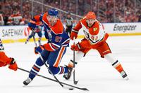 Oilers Win NHL Playoff Opener