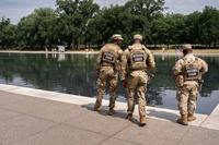 Trump Blames Vandals for Reflecting Pool Algae Crisis