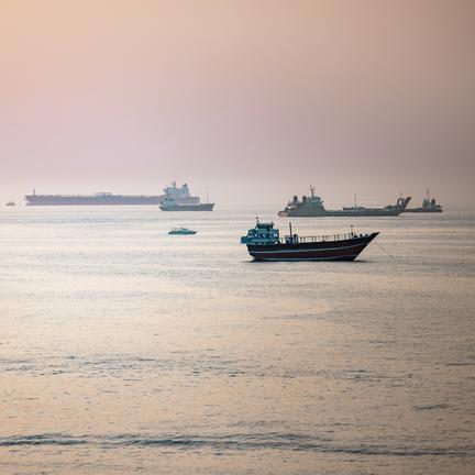 Iran Fires Missiles at Ships in Hormuz