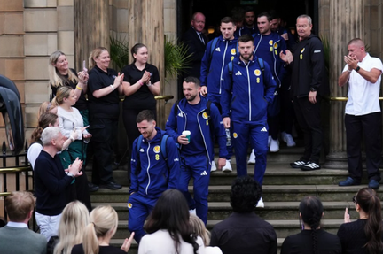 Scotland Squad Departs for World Cup