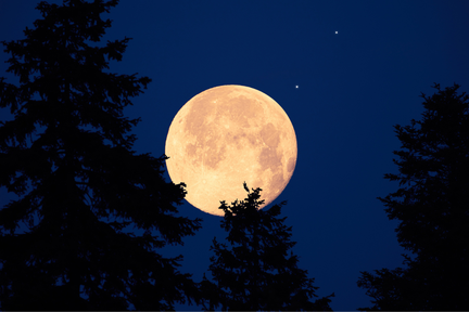 Rare Blue Micro Moon Arriving