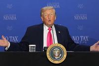 Trump reads Bible on livestream