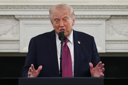 Trump Reads Bible in Oval Office