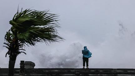 Typhoon Bavi Makes Landfall in China