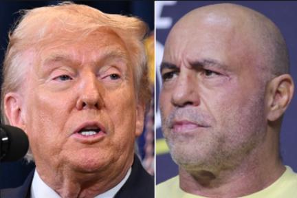 Trump and Rogan Reunite at UFC 327