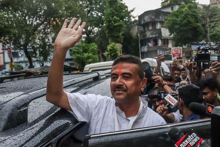 Suvendu Adhikari sworn in as Bengal CM