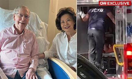 McConnell Reveals Fall, Hospitalization