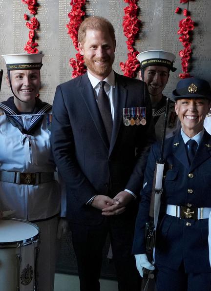 Harry and Meghan in Australia