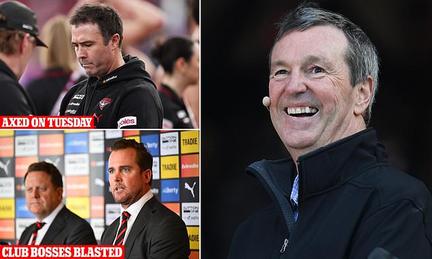 Essendon Sacks Coach Brad Scott