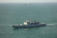 Russian Warship Fires Warning Shots at British Yacht