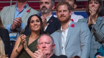 Prince Harry and Meghan in Australia