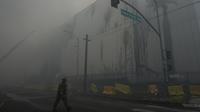Massive LA Warehouse Fire Burns for Sixth Day