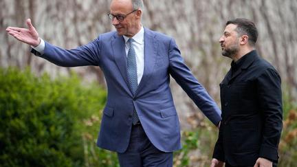 Zelenskyy meets Merz in Berlin