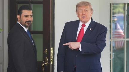 Iraqi PM Meets Trump During War