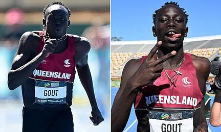 Gout Gout wins junior title