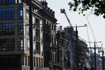 Major Fire Guts Historic Edinburgh Building
