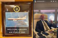 Trump Flies on Qatar-Gifted Air Force One