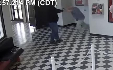 Principal tackles school shooter