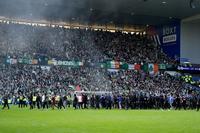 Celtic lock out Rangers fans