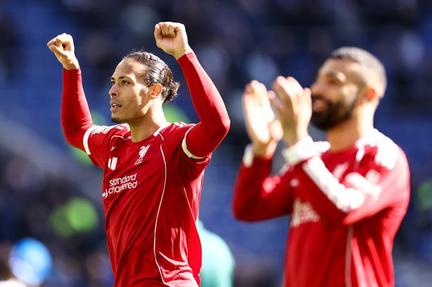 Van Dijk Wins Merseyside Derby