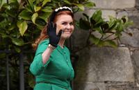 Sarah Ferguson Surfaces in Austria