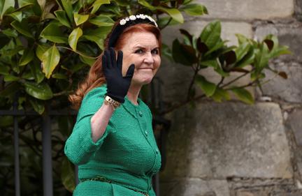 Sarah Ferguson surfaces in Austria