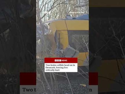 Danish head-on train collision