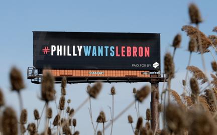 LeBron James Signs with 76ers